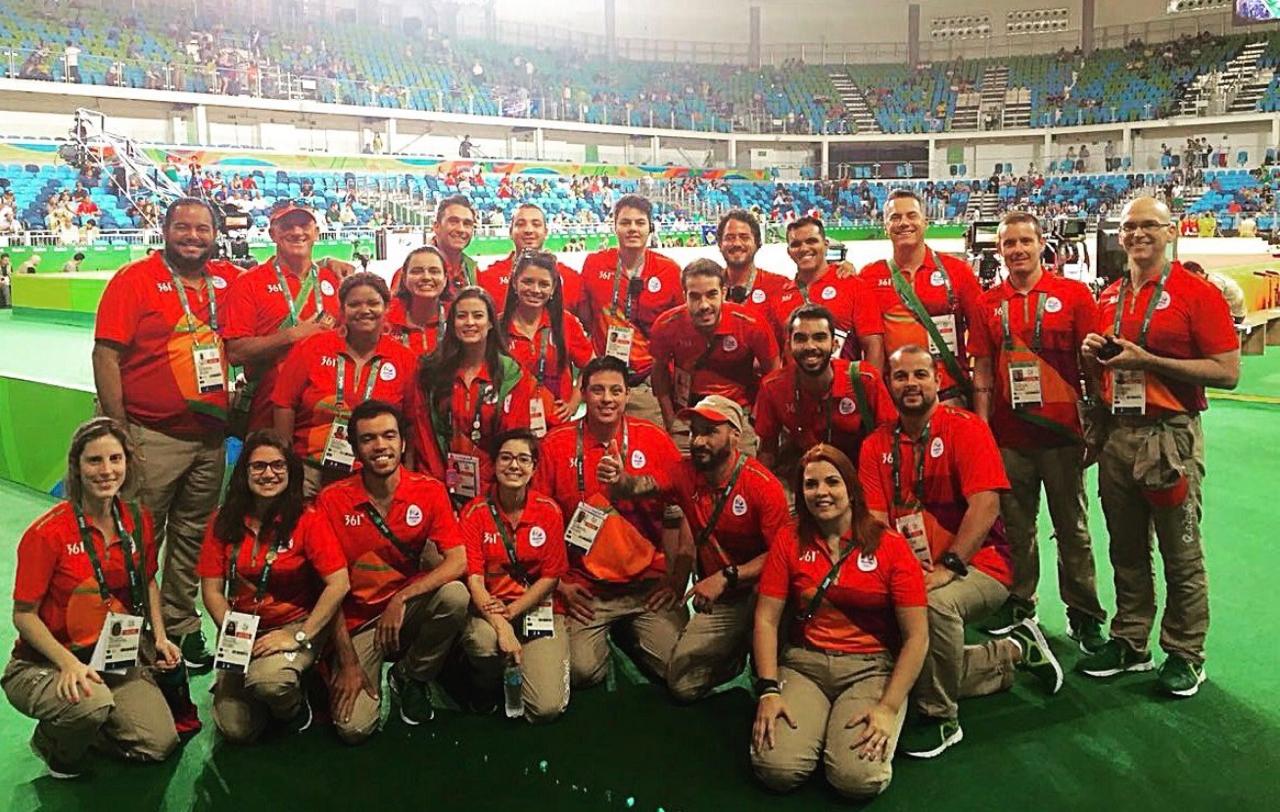 Equipe de fisioterapia dos Jogos Rio 2016