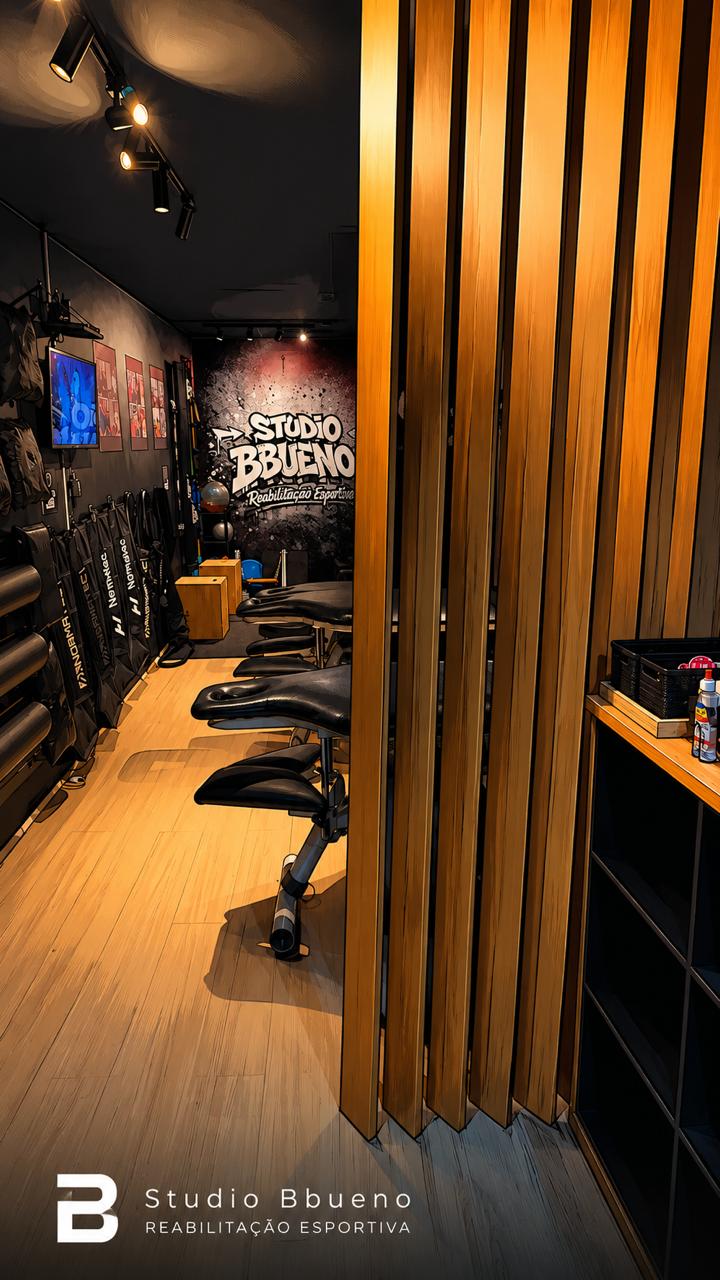 Área de tratamento do studio